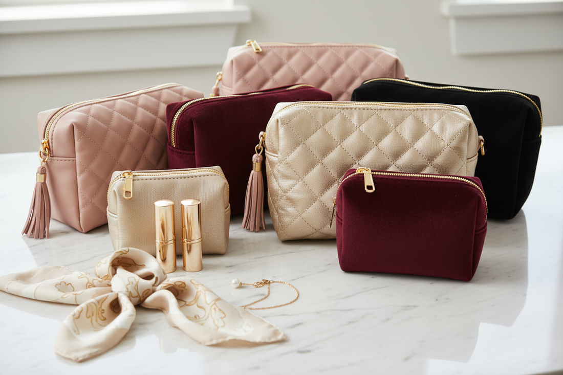 Luxury Cosmetic Travel Pouches That Feel Expensive (But Aren’t)