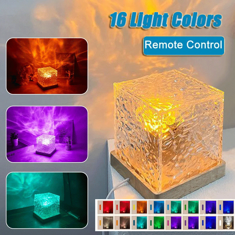 Crystal Ripple LED Lamp