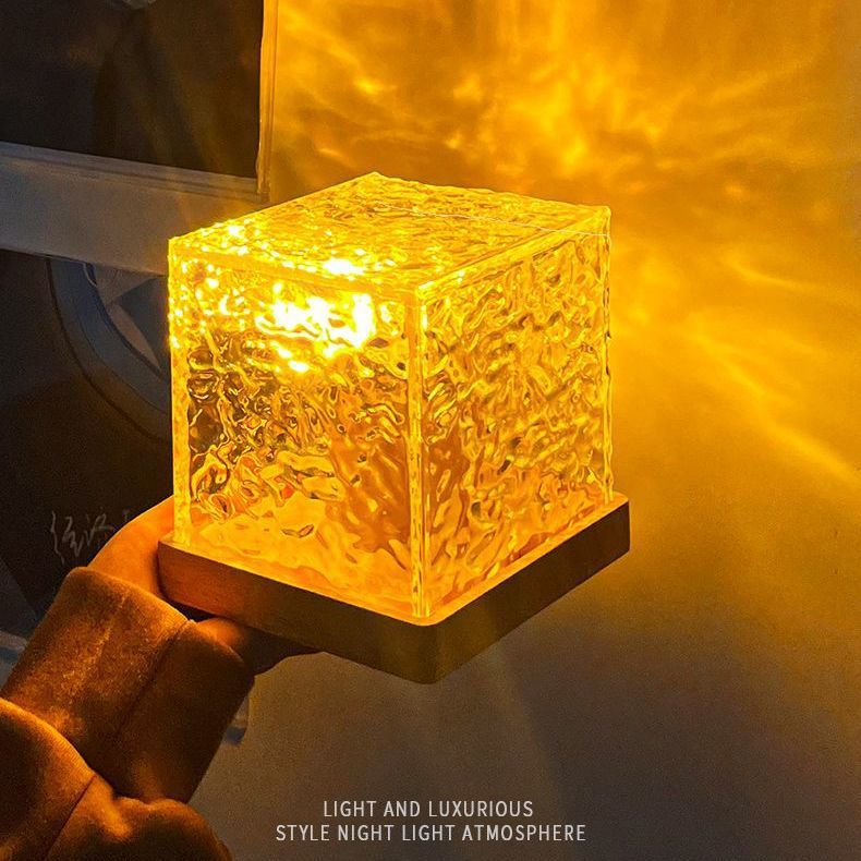 Crystal Ripple LED Lamp